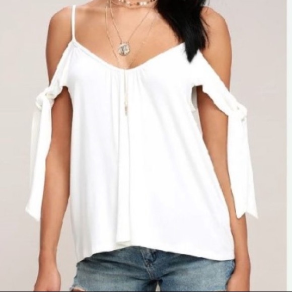 Free People Tops - Free People Believe Me Off-Shoulder Top